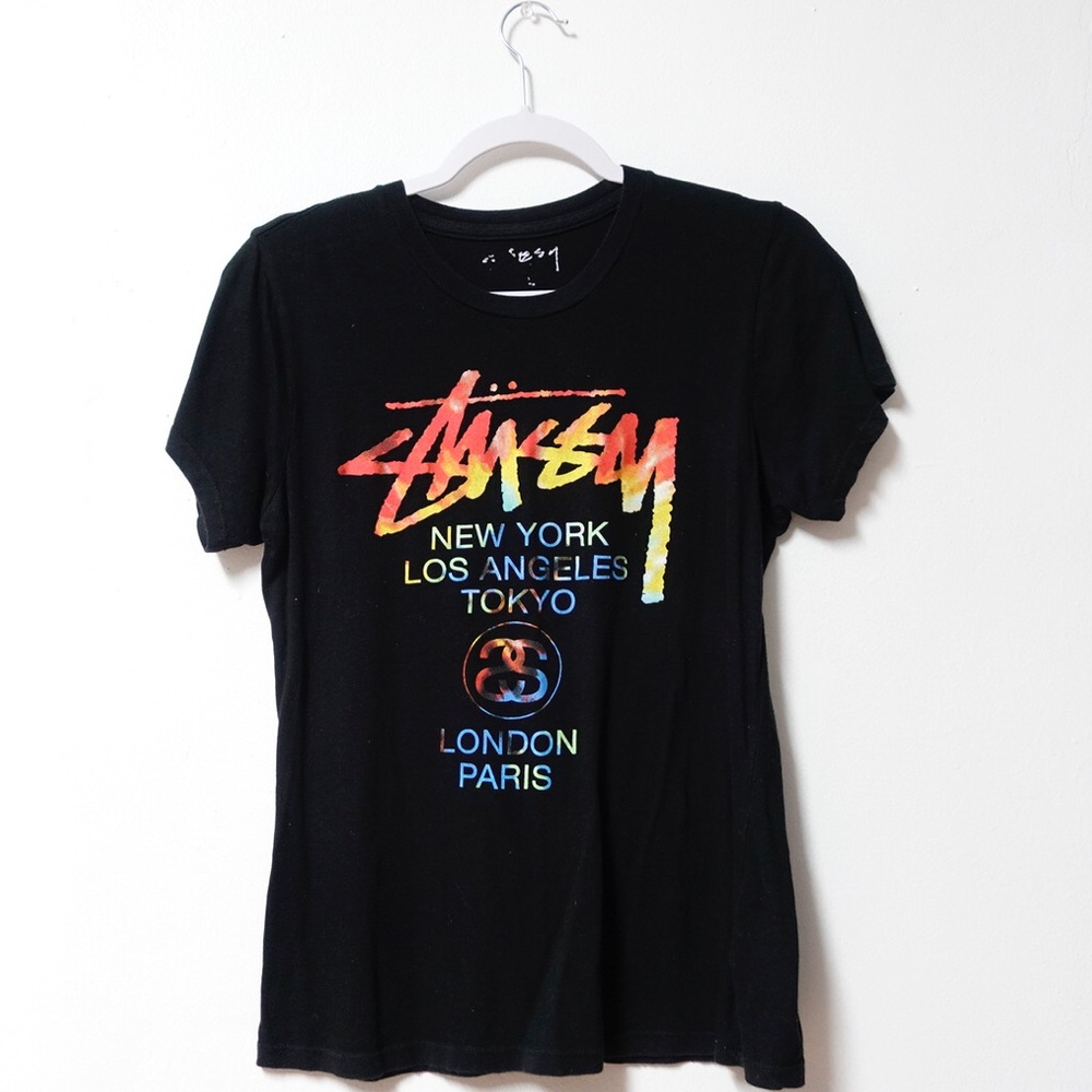Stussy Worldwide Tie Dye Shirt